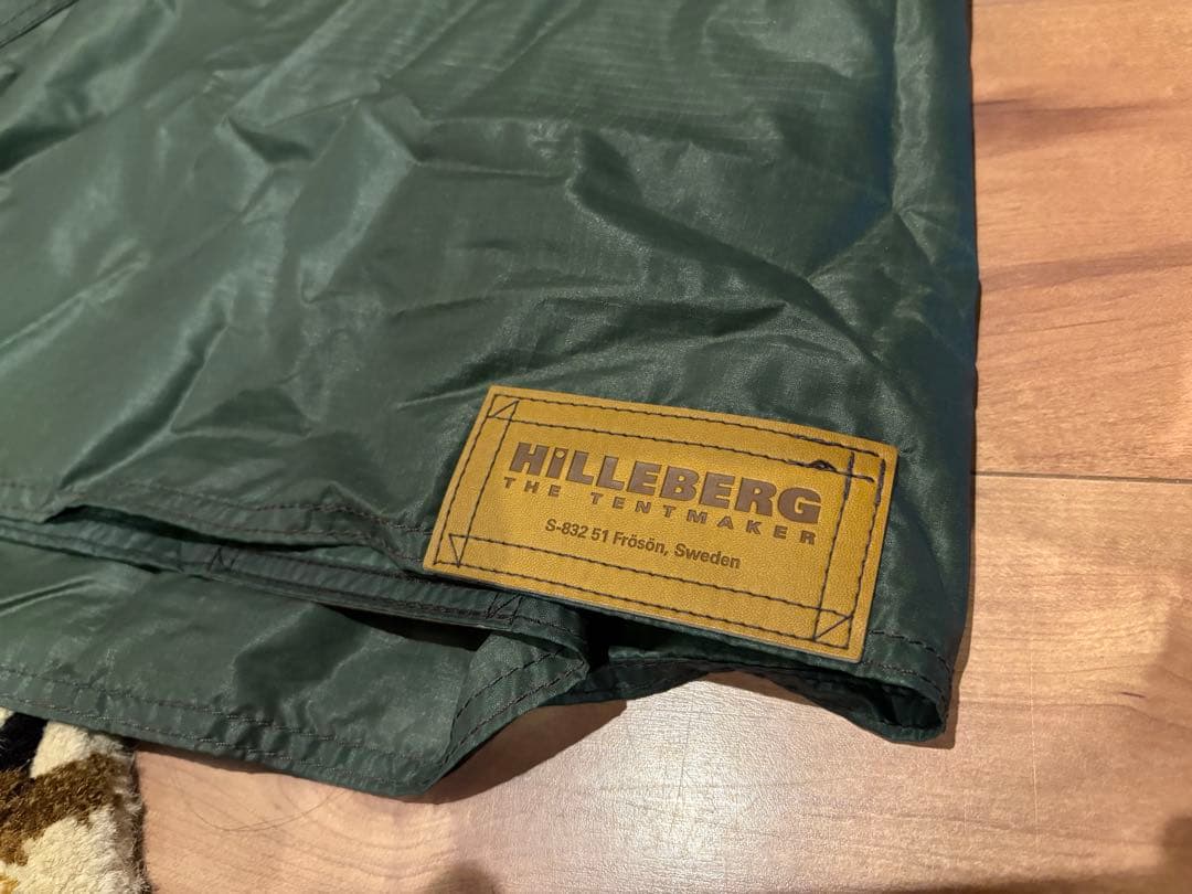超希少　ヒルバーグ　スタイカ　ビンテージ　皮タグ　旧グリーン　hilleberg