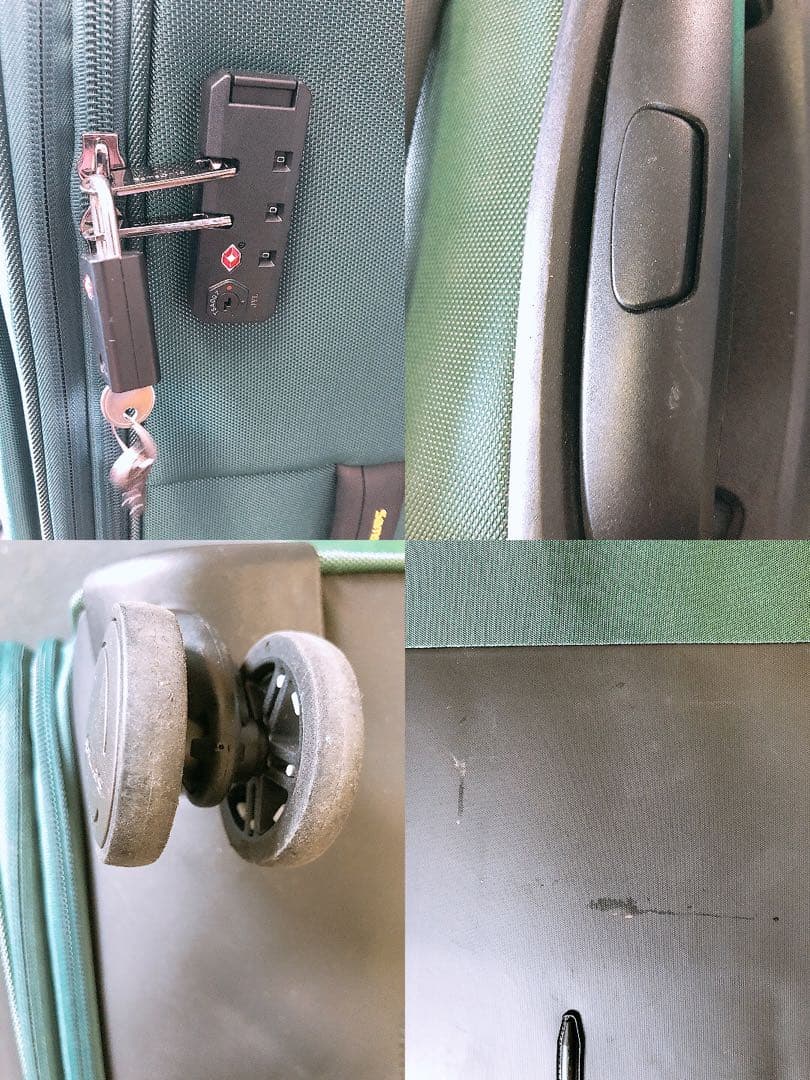 サムソナイト スーツケース キャリー 布製 Samsonite 旅行 出張 中古