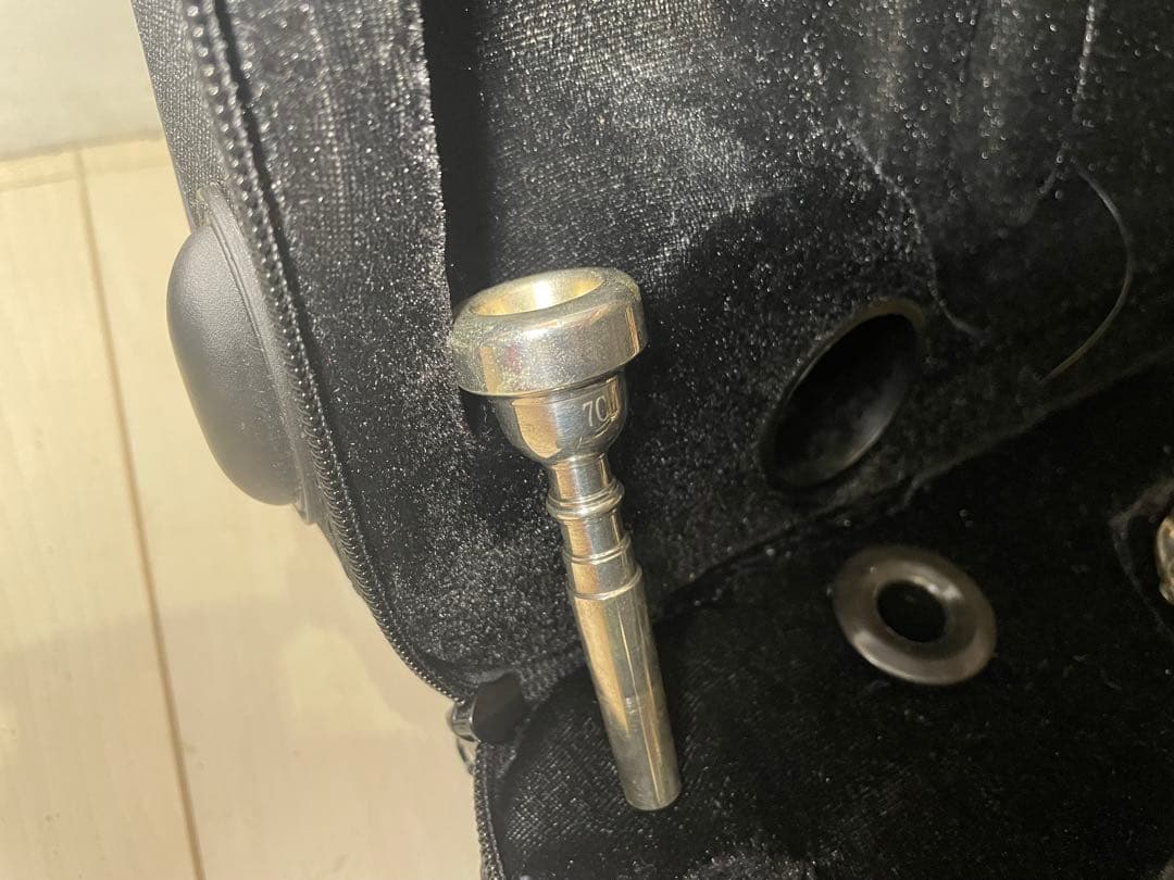 美品　トランペット soleil シルバー　サクラ楽器　セミハードケース付き