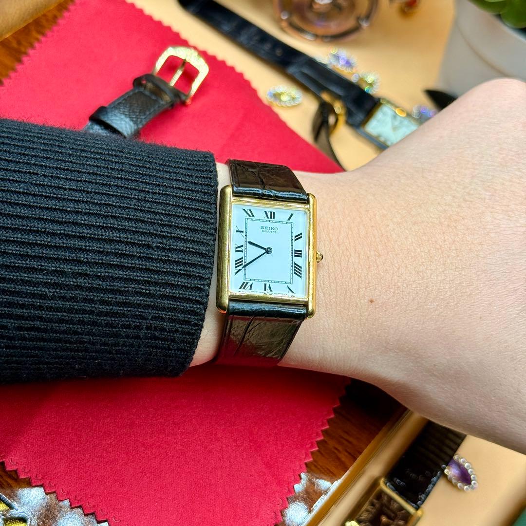 希少] VINTAGE SEIKO 5Y30-5360 TANK 1988年 - メルカリ