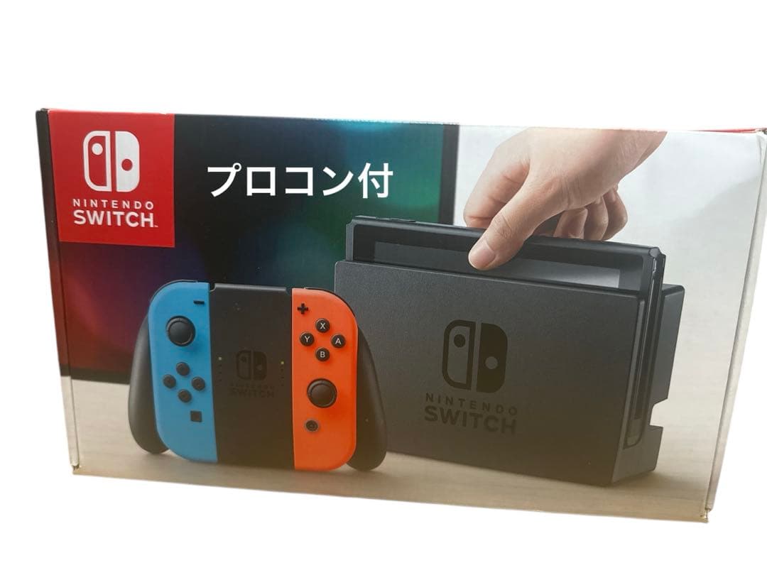 Nintendo Switch 初代 本体 ネオン 2018年購入