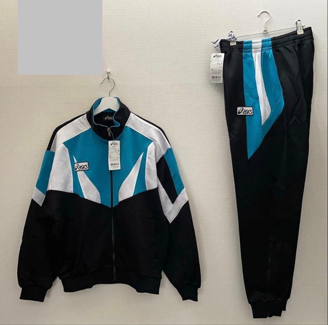 ビンテージ レトロ アシックス ジャージ 上下セット XOサイズ - メルカリ