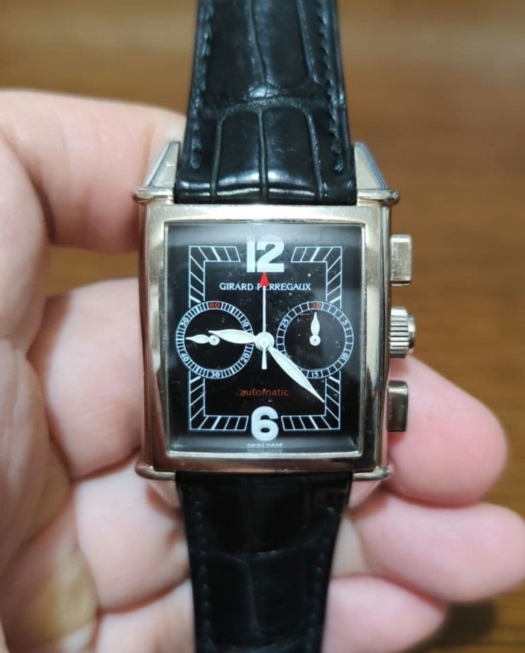 Girard Perregaux vintage white gold - メルカリ