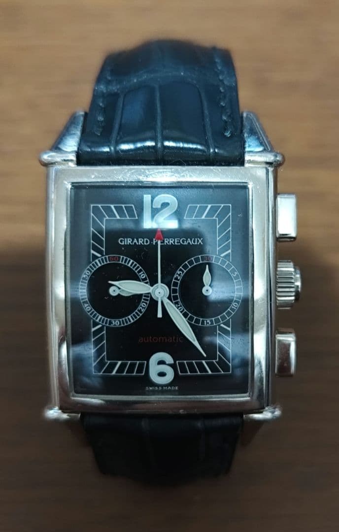 Girard Perregaux vintage white gold - メルカリ