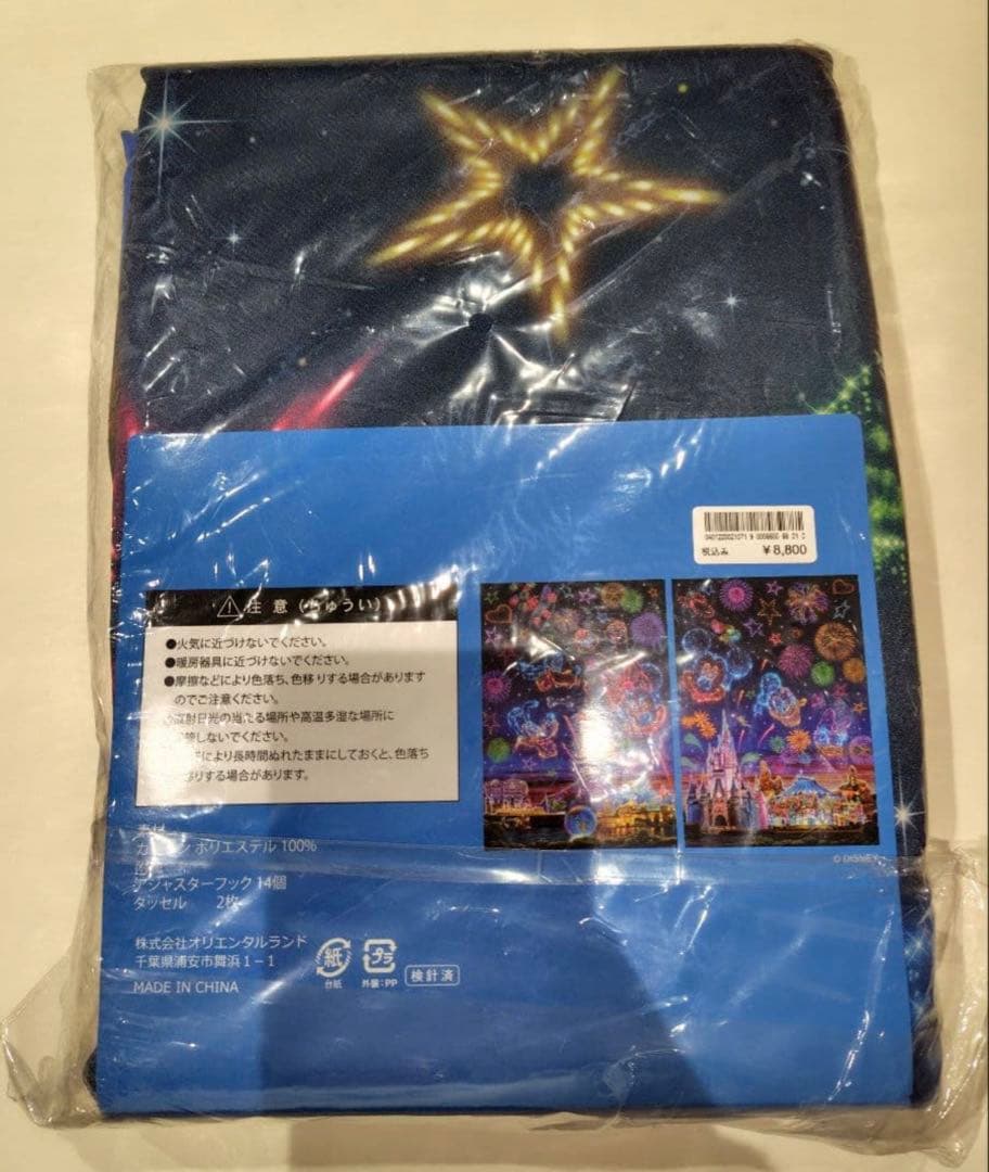 花火 カーテン ディズニー ミッキー ミニー