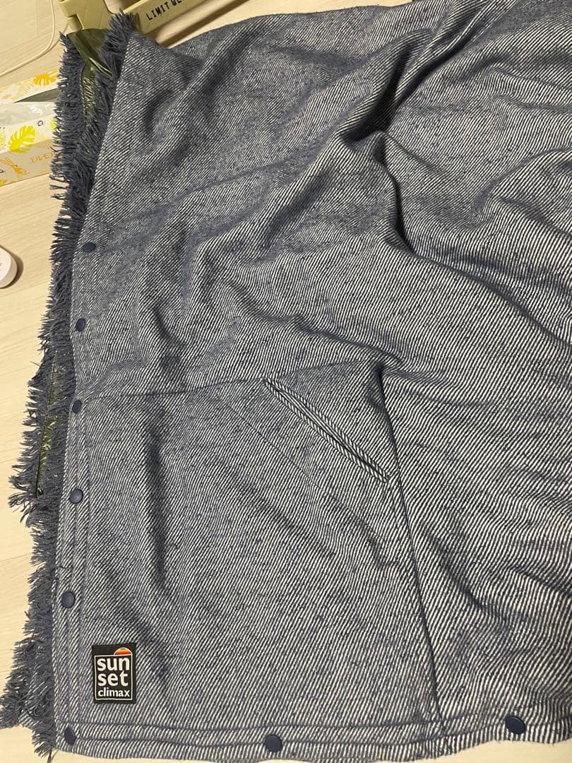 サンセットクライマックスCamp throw blanket