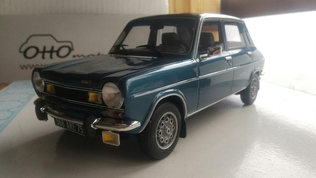 OTTO mobile SIMCA 1100 Ti Bleu ミニカー 1/18