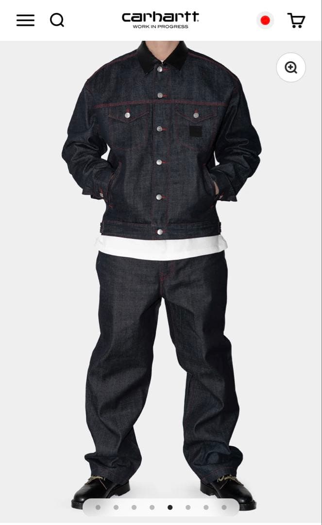 W32】 Carhartt 2026 JP Rigid Denim Pant - メルカリ