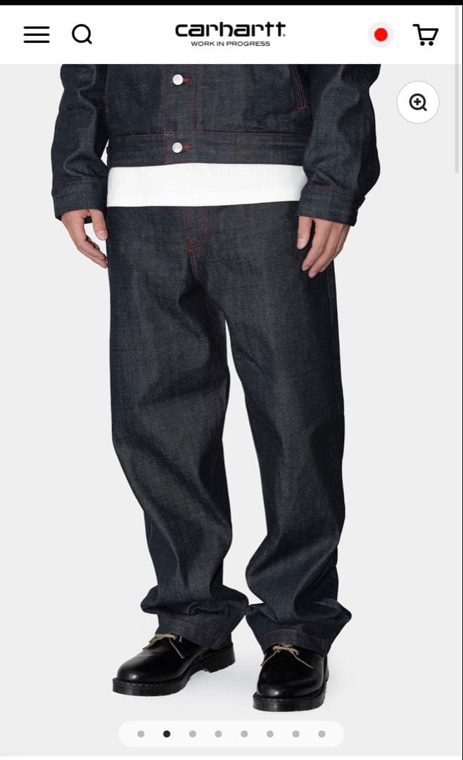 W32】 Carhartt 2026 JP Rigid Denim Pant - メルカリ