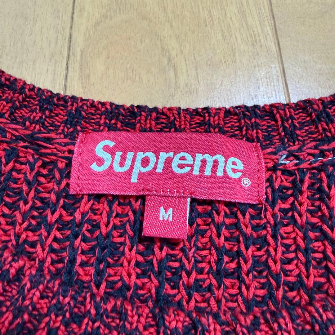 トップス Supreme Melange Rib Knit Sweater 21aw