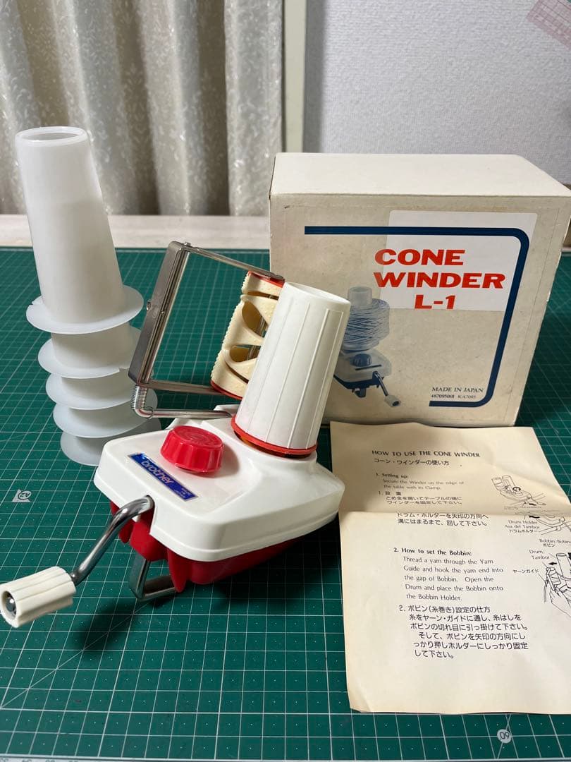美品 ブラザー 糸巻器 昭和レトロ 説明書あり 当時物 - メルカリ