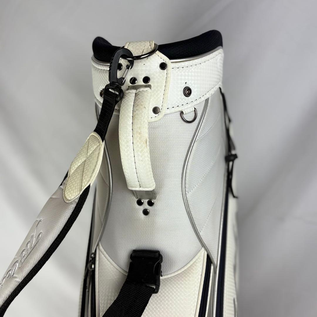 タイトリスト TITLEIST キャディバッグ ゴルフバッグ ホワイト 5分割
