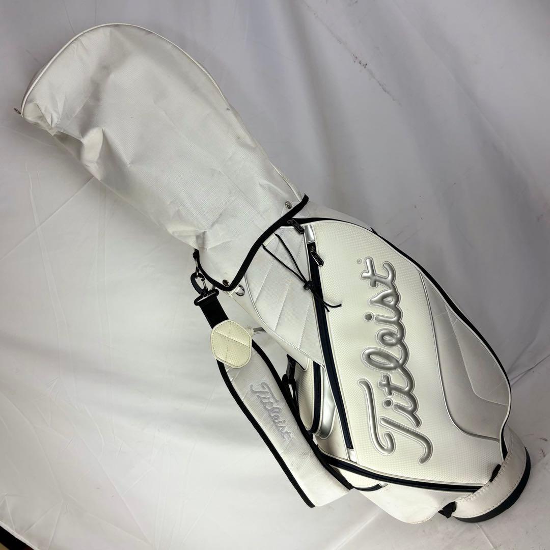 タイトリスト TITLEIST キャディバッグ ゴルフバッグ ホワイト 5分割