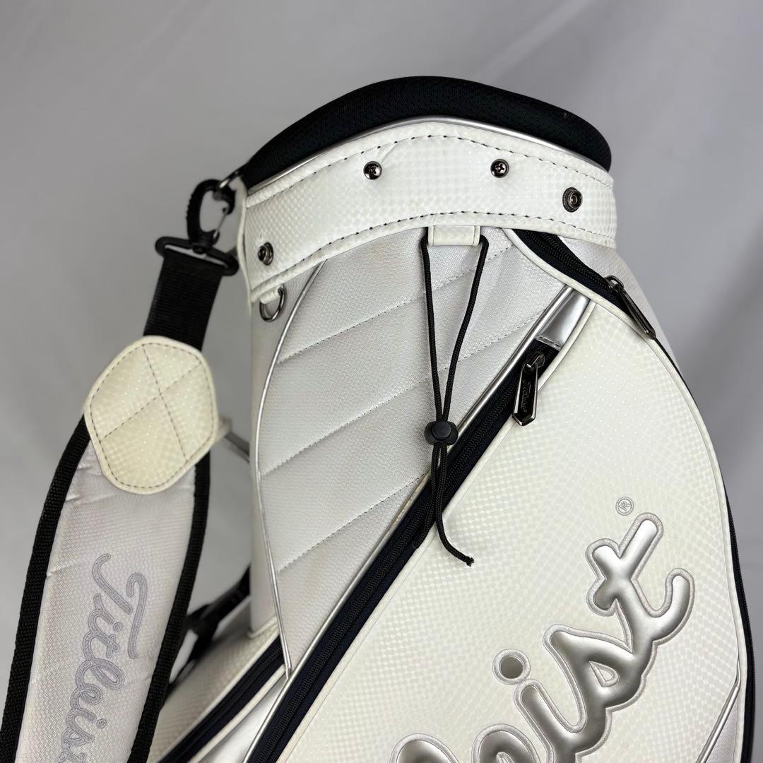 タイトリスト TITLEIST キャディバッグ ゴルフバッグ ホワイト 5分割