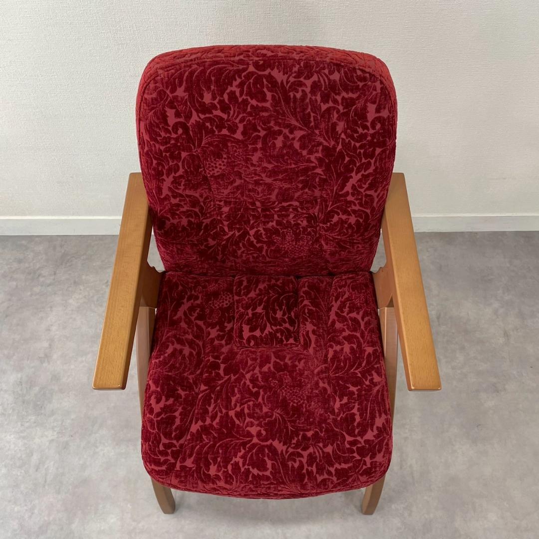 ポスチャーサポートチェア PSC-IV ボルドー 腰痛対策 A - メルカリ