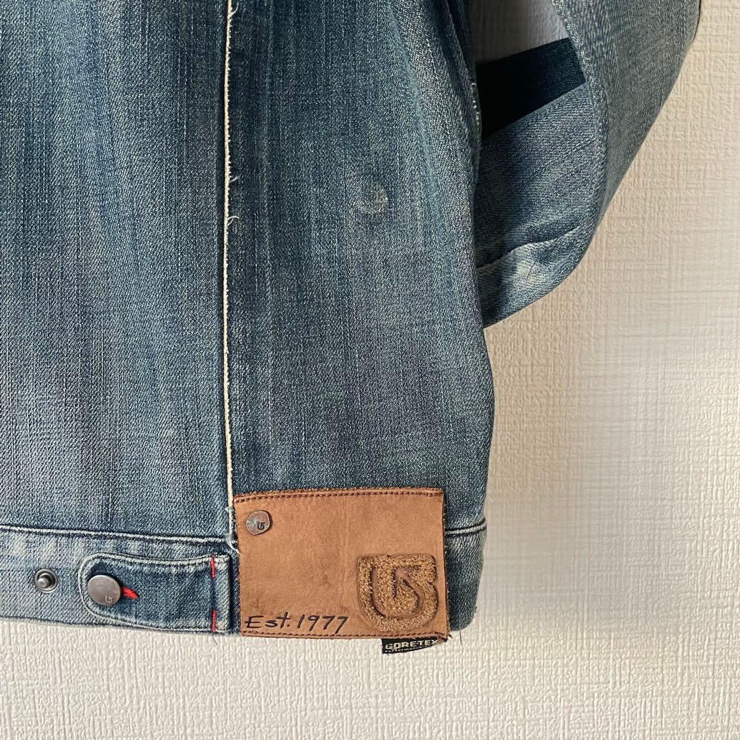 バートン デニムジャケット BURTON古着 GORE-TEX スノーボード