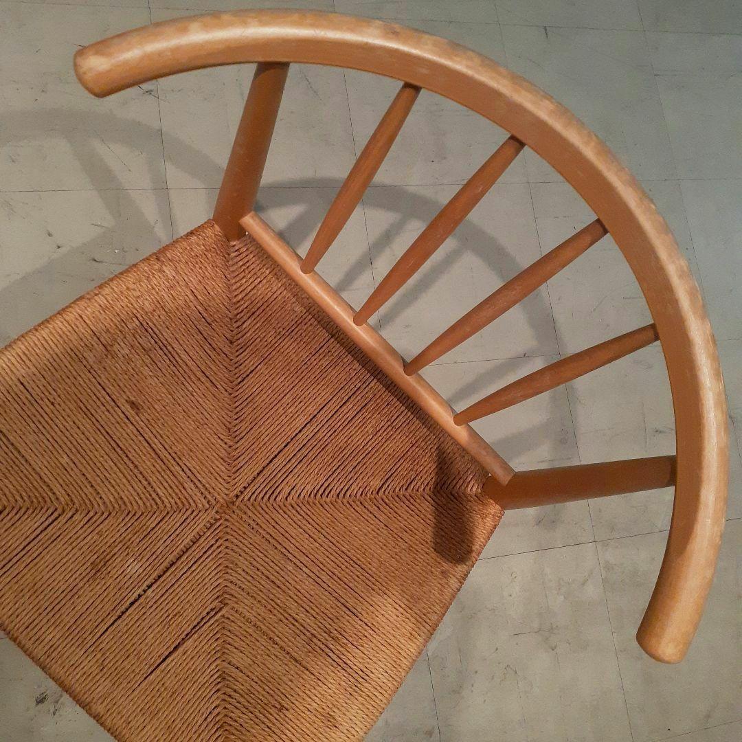 デンマーク製　ペーパーコード　ヴィンテージチェア