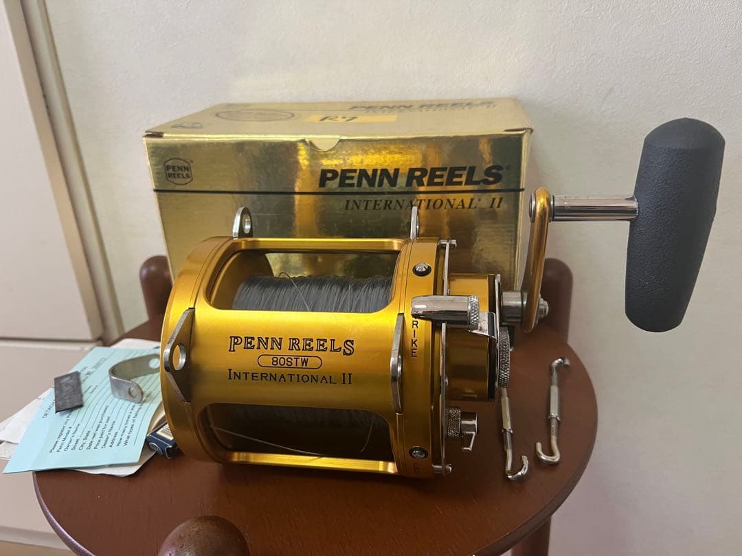 PENN INTERNATIONAL II 80STW 両軸リール - メルカリ
