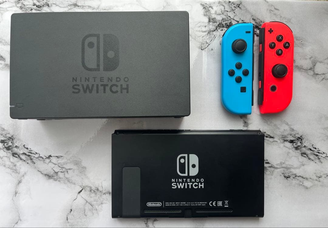 Nintendo Switch 本体 付属品完備 - メルカリ