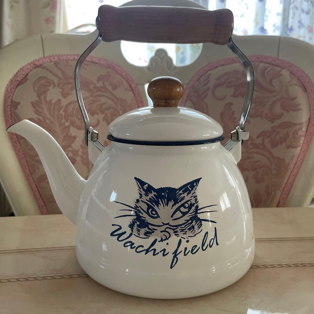 わちふぃーるど ダヤン ブルーライン ケトル やかん - メルカリ