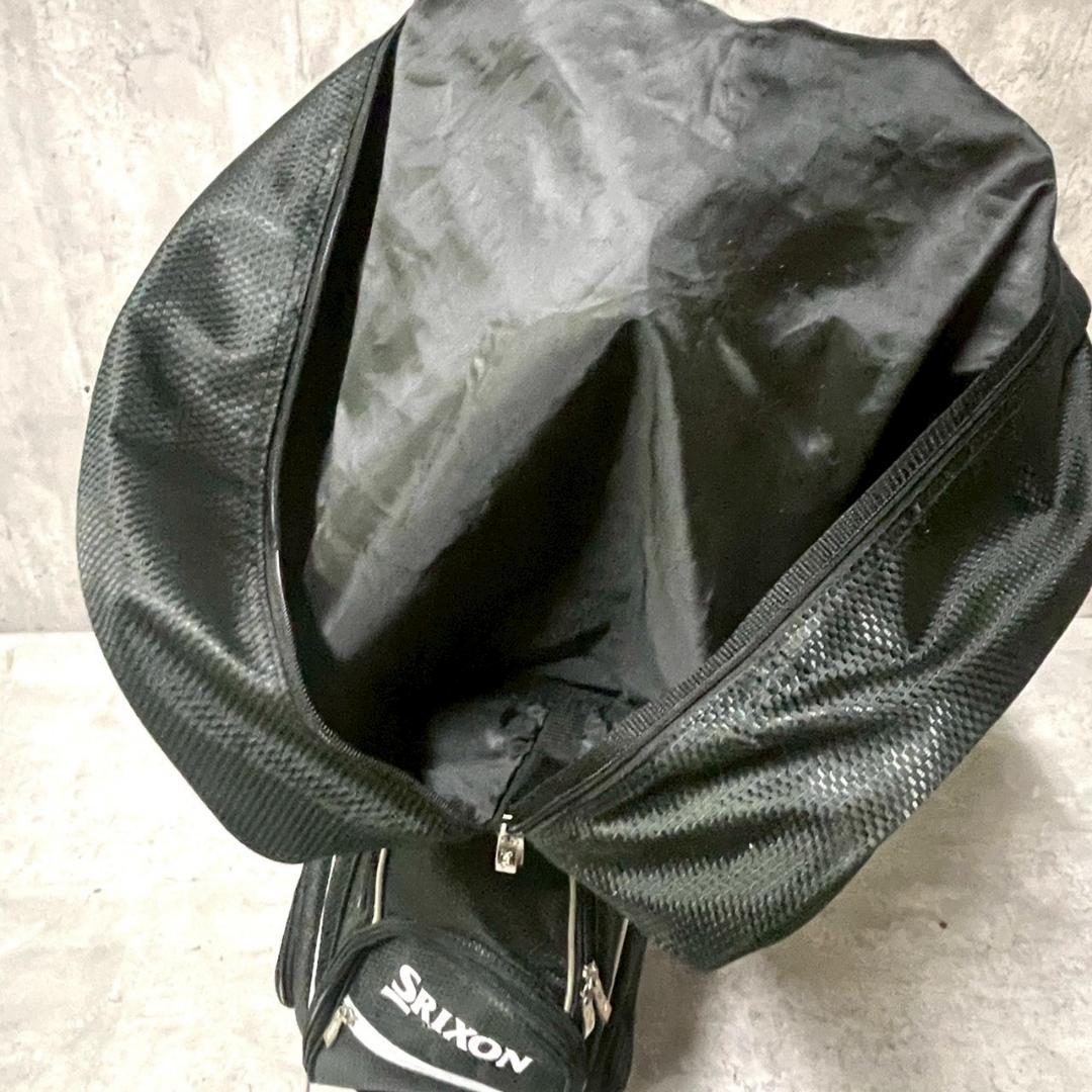 美品 スリックソン SRIXON キャディーバッグ ゴルフバッグ フードカバー