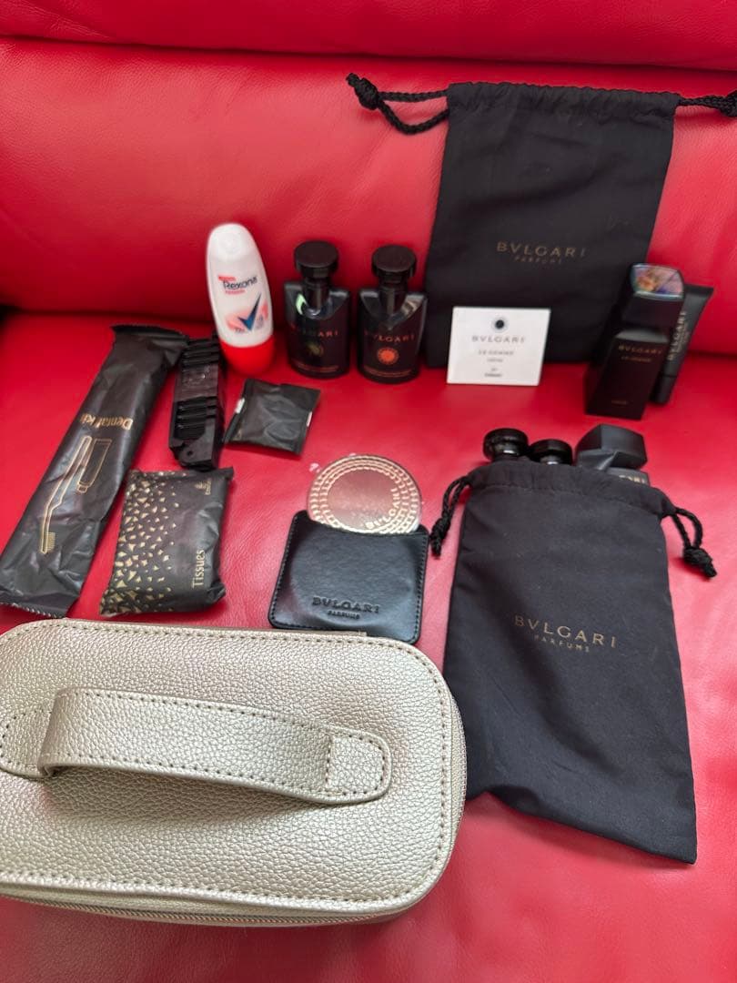 【値下げ】BVLGARI 「ブルガリ レジェンメオロム」30g×2 ポーチ付き