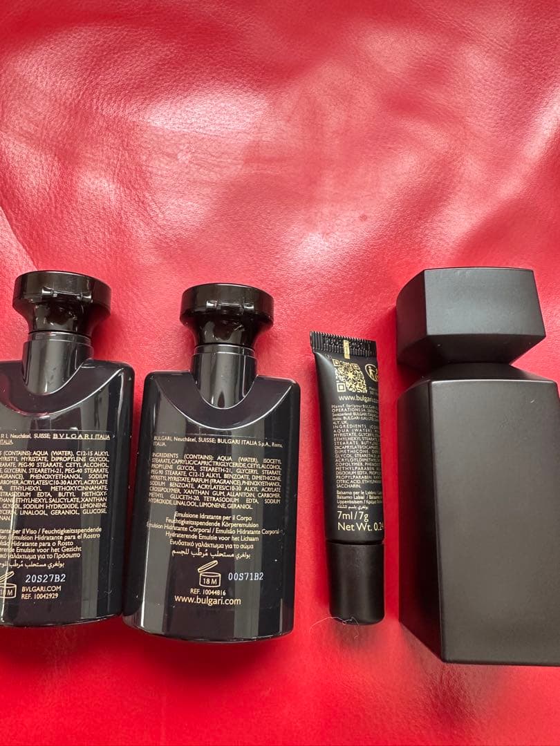 【値下げ】BVLGARI 「ブルガリ レジェンメオロム」30g×2 ポーチ付き