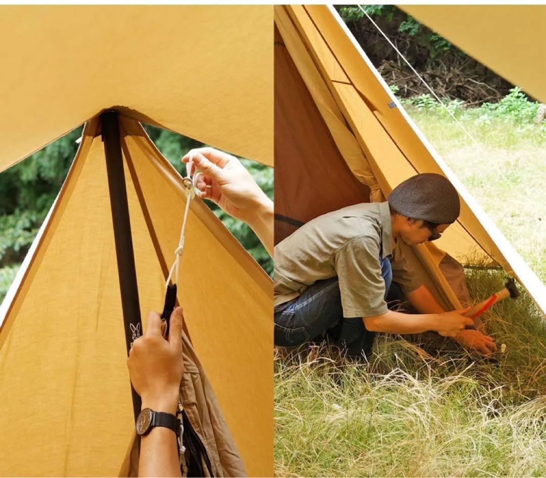 【美品】DODチマキT2-656-TN いつかのタープTT5-631-TNソロ