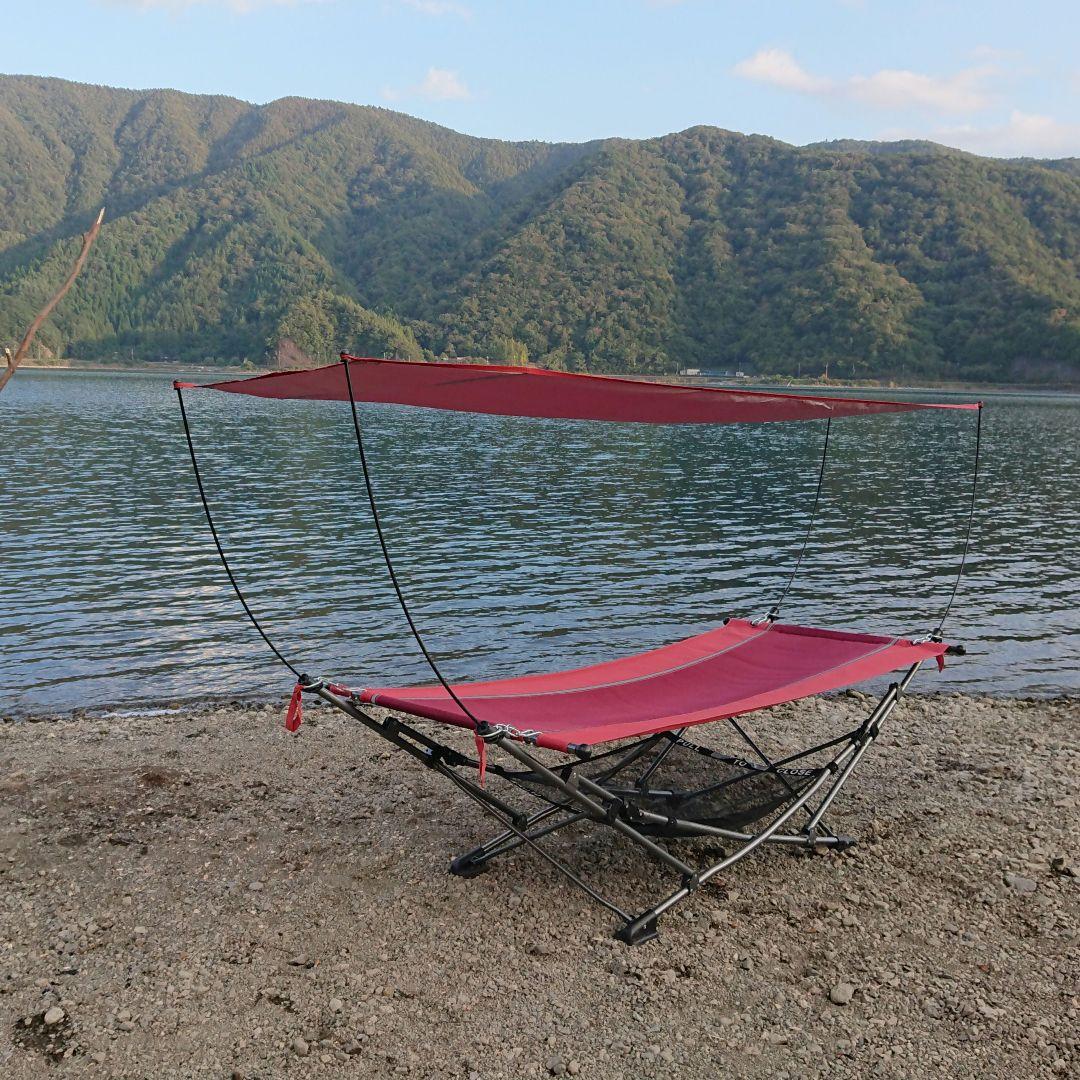 コストコ　アウトドア　シェード付　コット　キャンプ