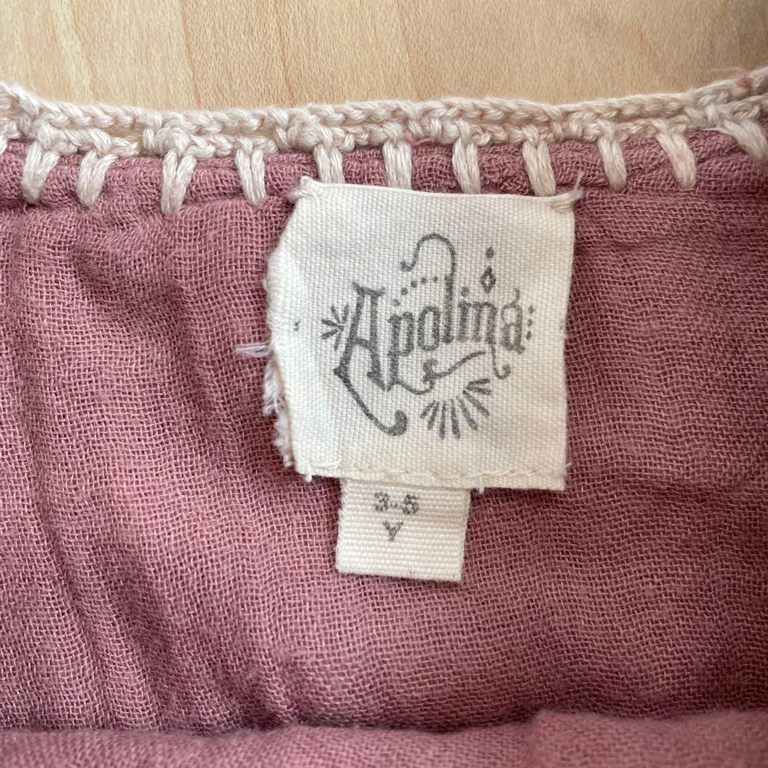 Apolina 刺繍ワンピース 3-5y