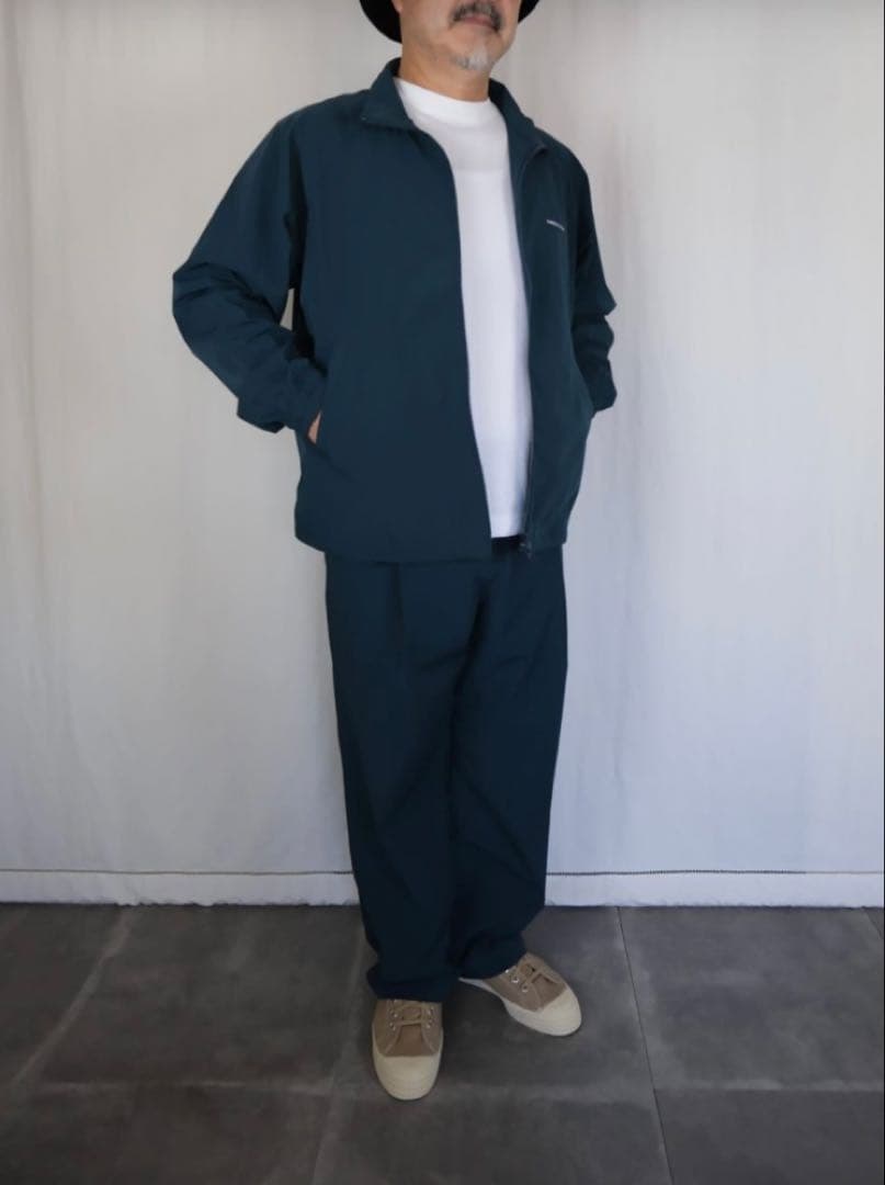 新品【サウザンドマイル】ジップブルゾン＆パンツ セットアップＭ