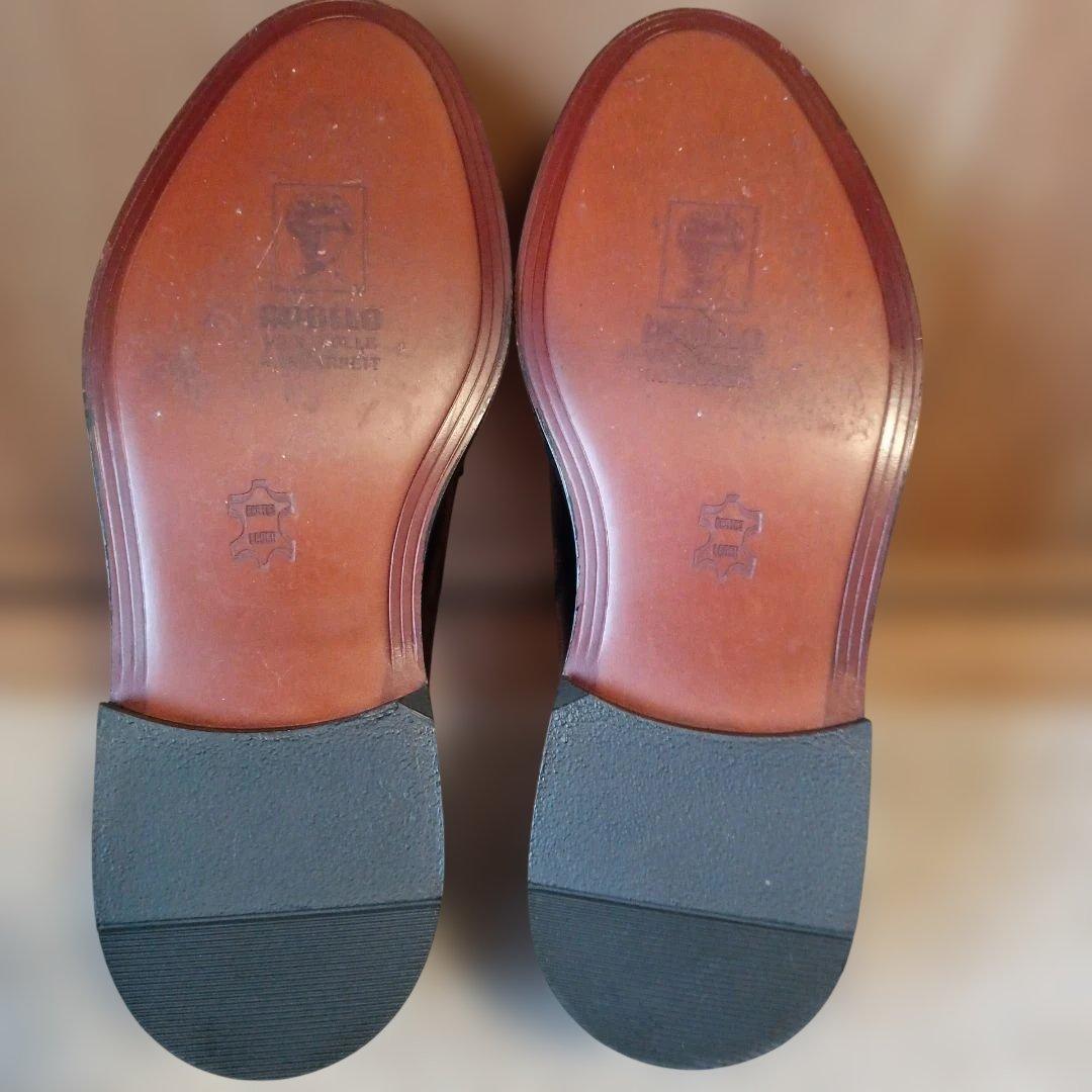 APOLLO　アポロ　プレーントゥ　黒　7　未使用級　美品　希少