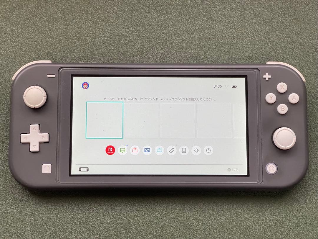 Nintendo Switch Lite グレー ケース・ソフト付き