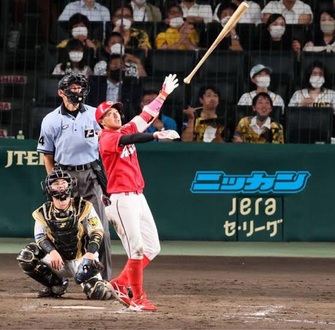 菊池涼介 実使用バット - メルカリ