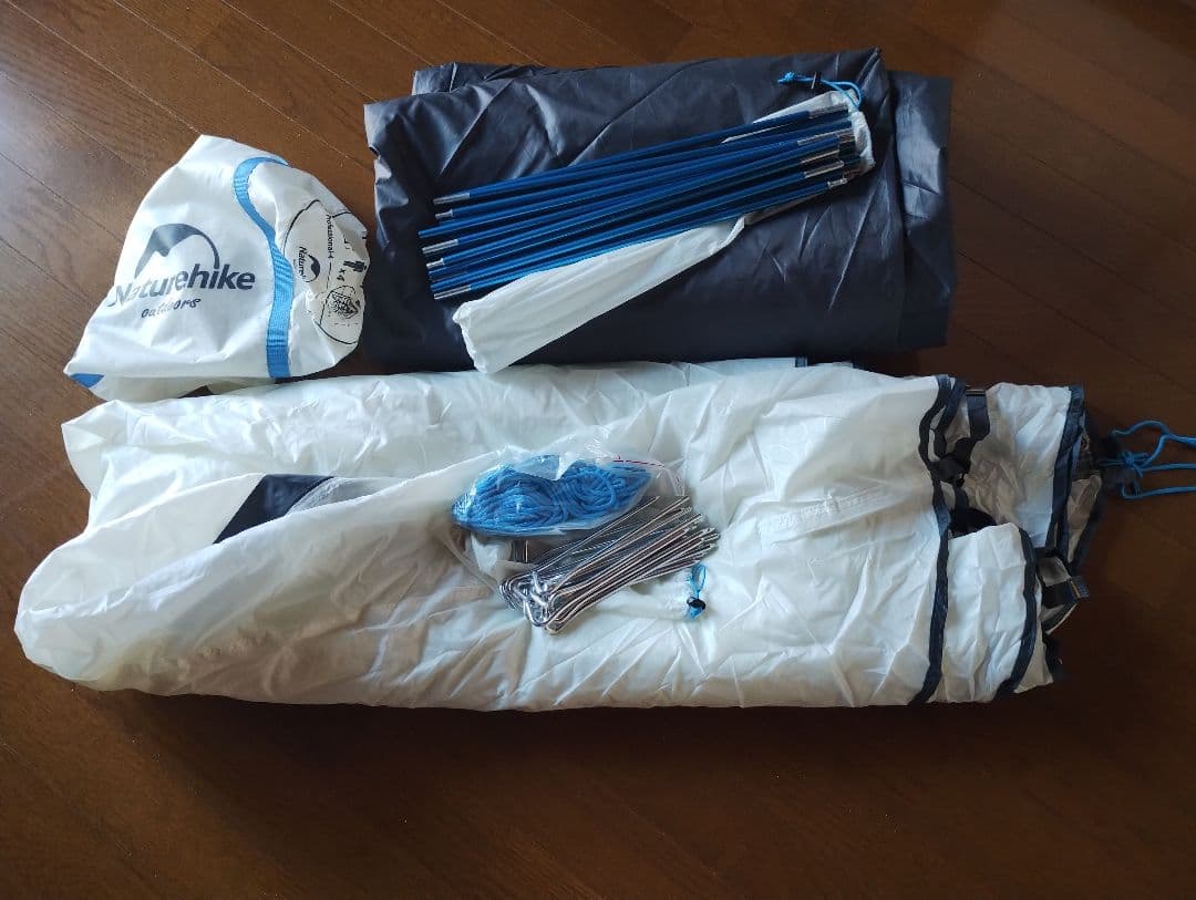 Naturehike ドーム型テント ホワイト ４人用