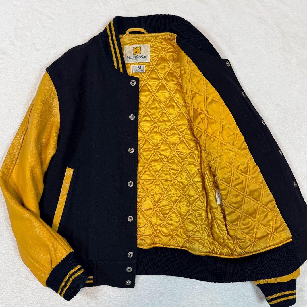 佐藤健着用 Mac Beth スタジャン 袖レザー 仮面ライダー　電脳 切り替え