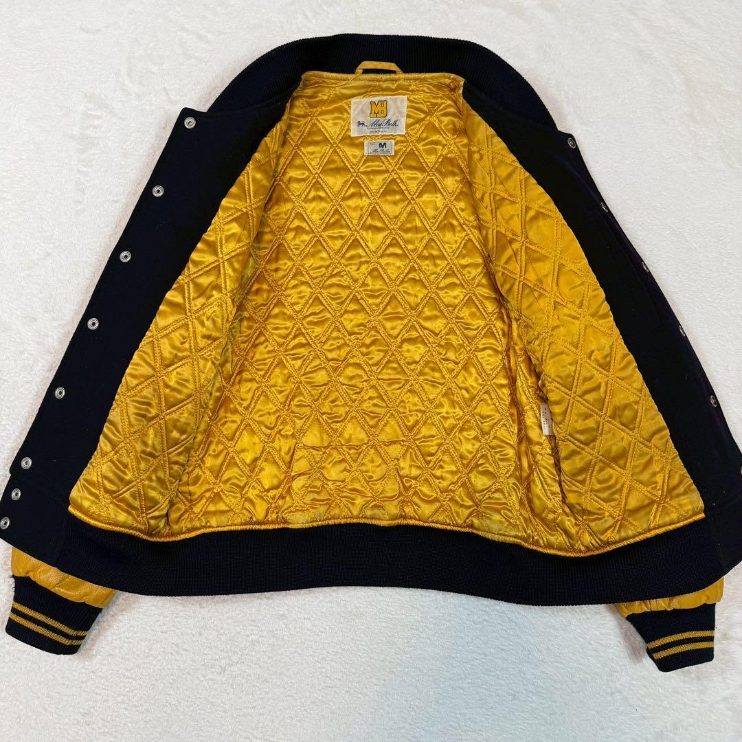 佐藤健着用 Mac Beth スタジャン 袖レザー 仮面ライダー　電脳 切り替え