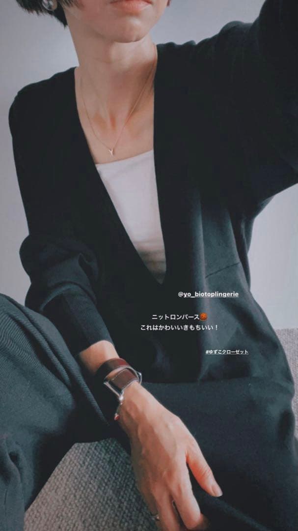 【yo BIOTOP】knit rompers