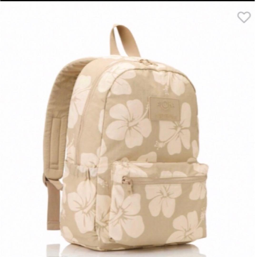 アロハコレクション　バックパック　リュックサック　Hana Hou ベージュ