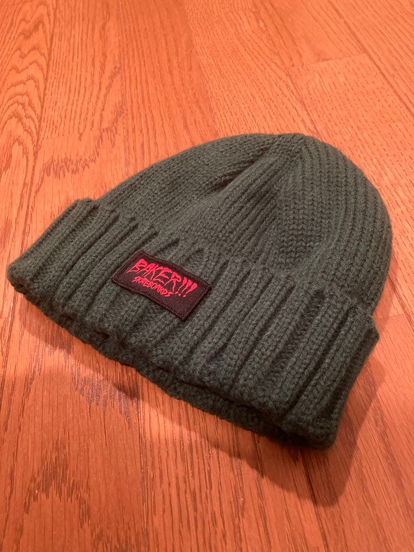 貴重！BAKER skateboard ビーニー　ニット　キャップ　cap