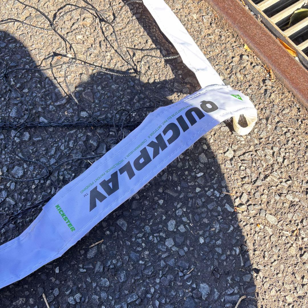 フットサルゴール 持ち運び可能 3×2m QUICKPLAY KICKSTER