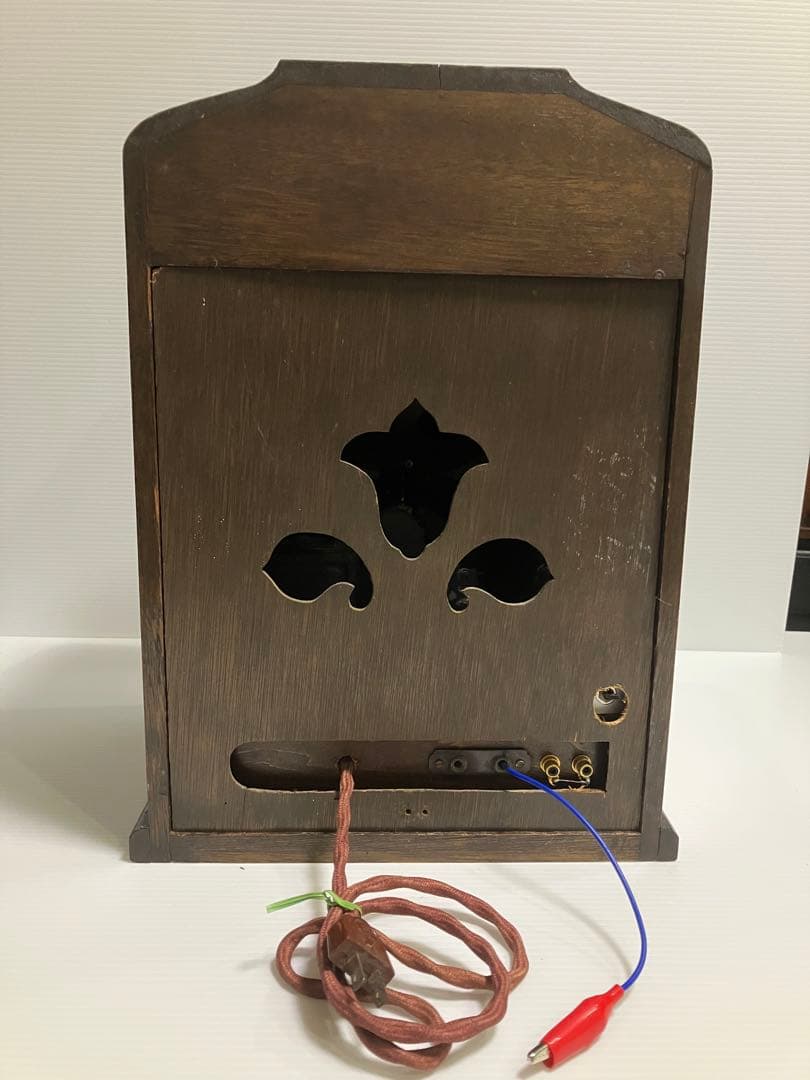 真空管ラジオ　完動品　外部入力端子付き