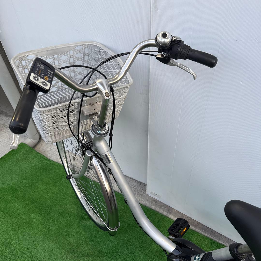 Panasonicパナソニック電動アシスト自転車26インチ8.9Ah シルバー