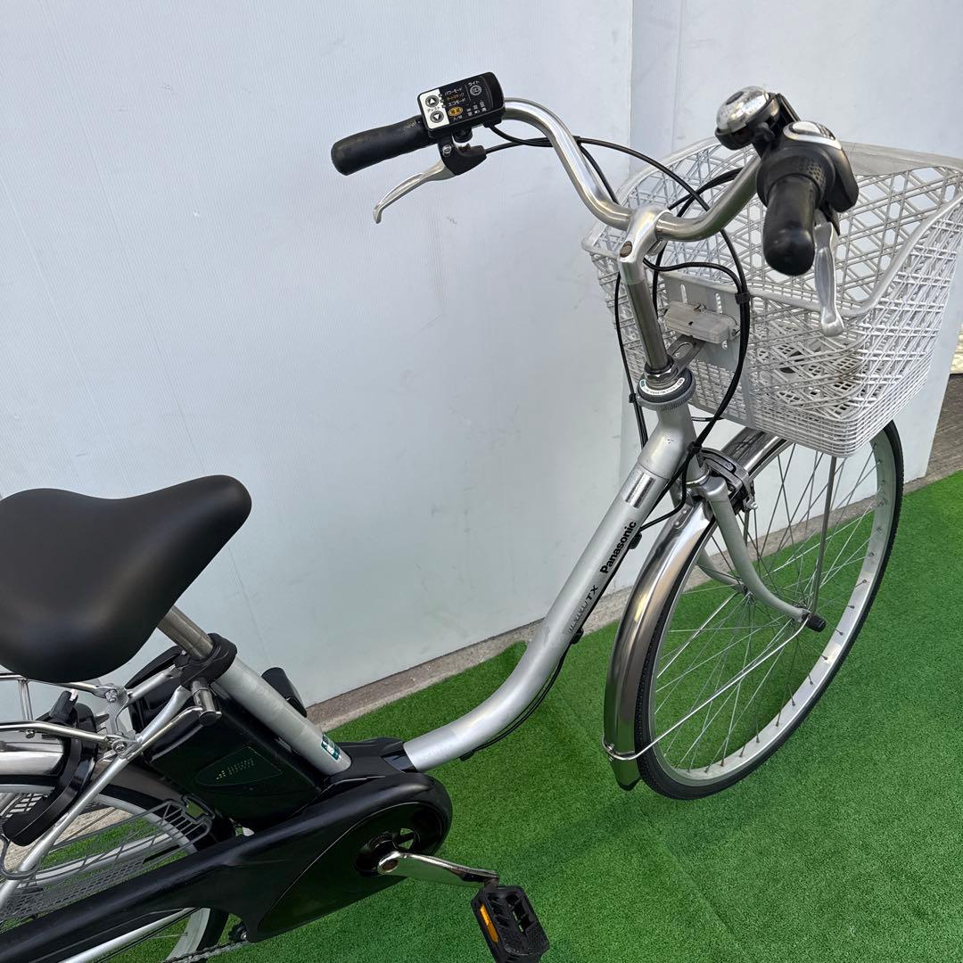 Panasonicパナソニック電動アシスト自転車26インチ8.9Ah シルバー