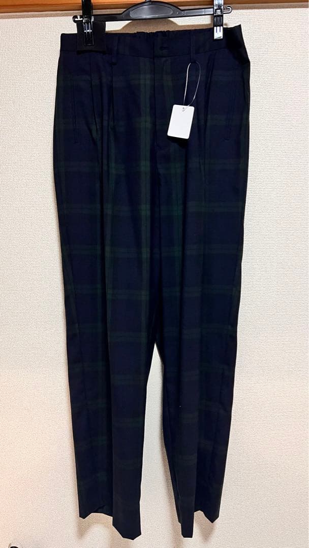 MB尾州ウール セットアップ ミニマルジャケット ワイドテーパード