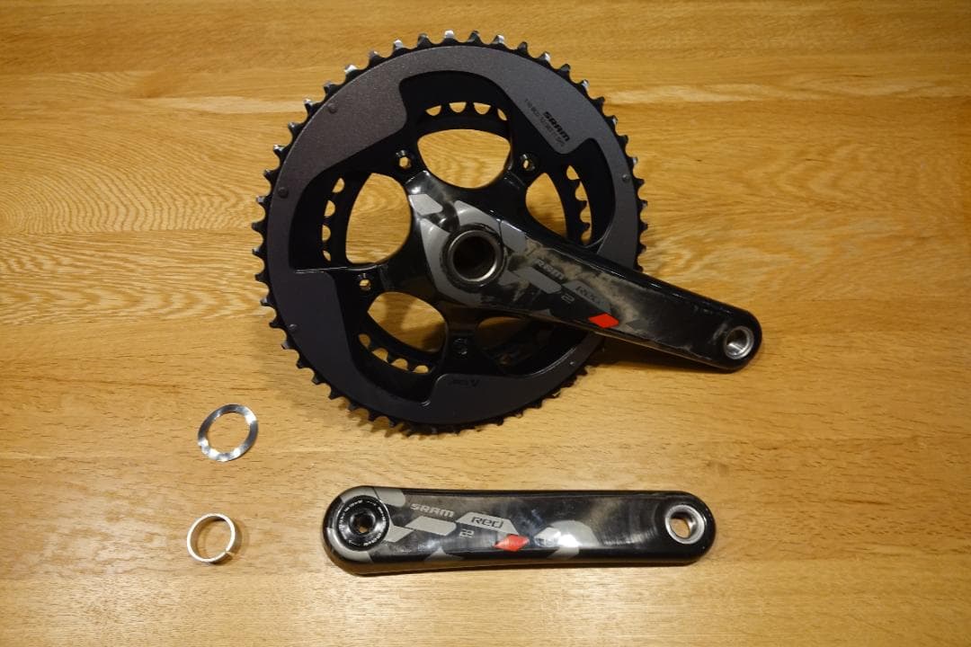 クランク スラムレッド52/36T 167.5mm （11速）GXP