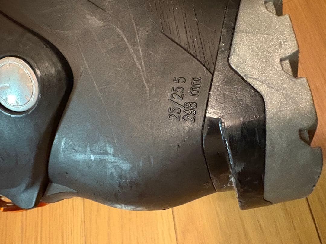 スキー用ブーツ ブラック/オレンジ