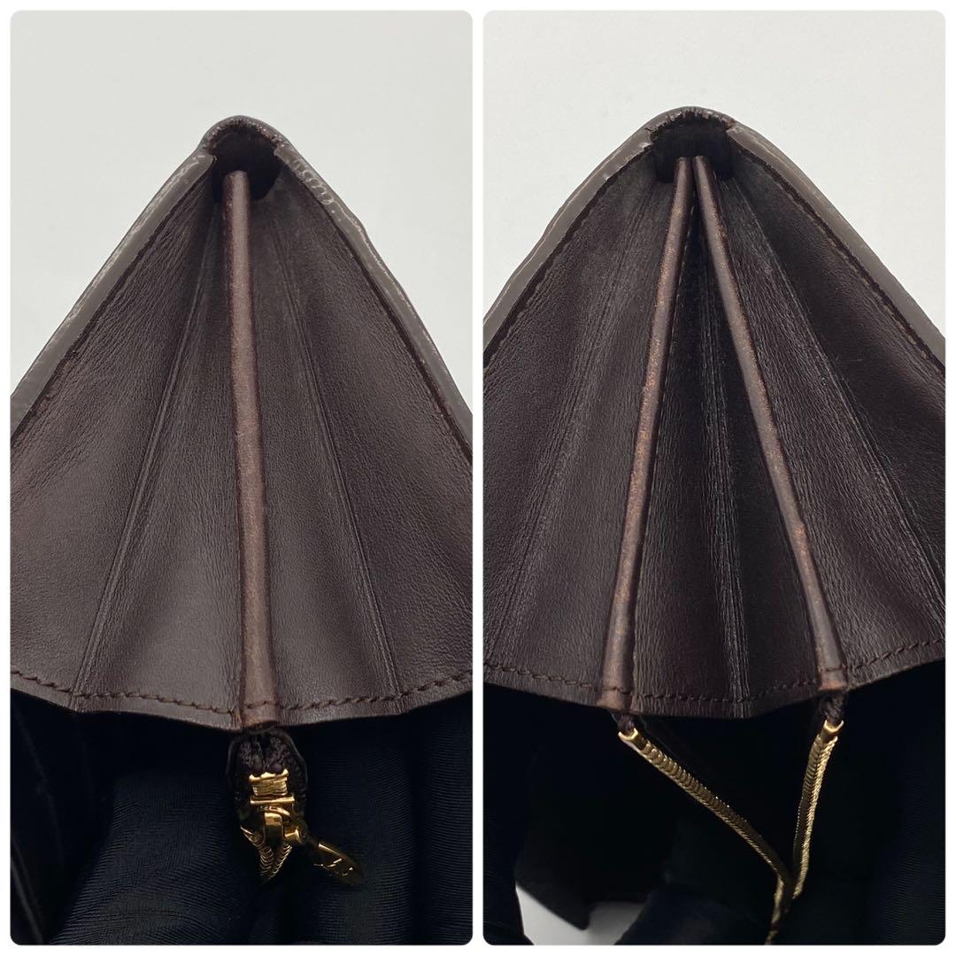 ルイヴィトン・長財布・ポルトフォイユ・サラ・モノグラム・ヴェルニ・アマラント