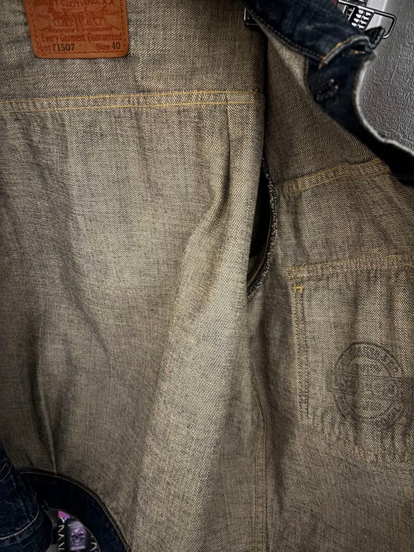 ジャケット・アウター Levi's 71507 507XX 2nd size40