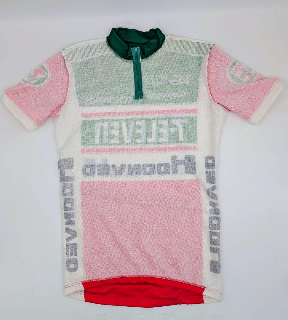 希少イタリア製 HOONVED セブンイレブン サイクルジャージ